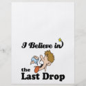 i believe in last drop