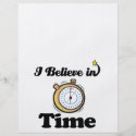i believe in time