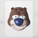 goofy bear face