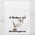 i believe in hummingbirds