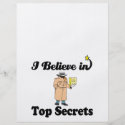 i believe in top secrets