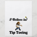i believe in tip toeing