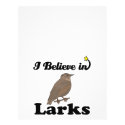 i believe in larks