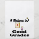 i believe in good grades
