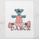 Blue and Pink Ballerina Dance Bear