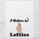 i believe in lefties