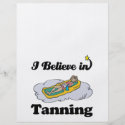 i believe in tanning