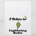 i believe in lightning bolts