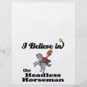 i believe in headless horseman