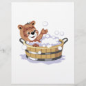 cute bubble bath bear