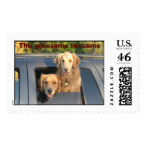 IMG_0093, The gruesome twosome Postage Stamps