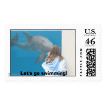 IMG_1472, Let's go swimming! postage