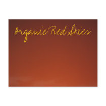 IMG_2397, Organic Red Skies postcards