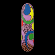 IMG_2545 Eight seconds found object, colorful  ... skateboards