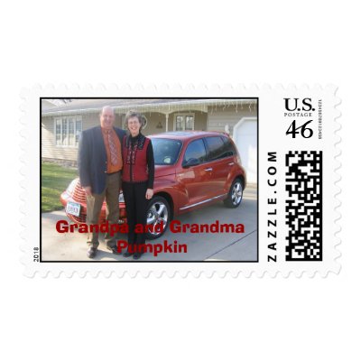IMG_2628, Grandpa and Grandma Pumpkin Postage