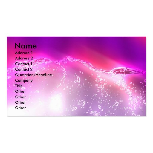 img 319_www.Garcya.us, Name, Address 1, Address... Business Card Template (front side)