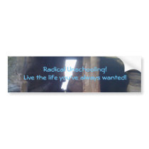 IMG_3408, Radical Unschooling!Live the life you... Bumper Sticker
