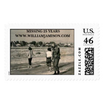 img_runway[1], MISSING 25 YEARSWWW.WILLIAMJAMIS... postage