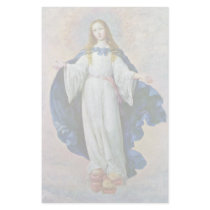 Immaculate Conception,  By Zurbarán Francisco De Stationery Design