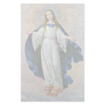 Immaculate Conception,  By Zurbarán Francisco De Stationery Design