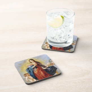 Immaculate Conception Peter Paul Rubens painting Drink Coaster