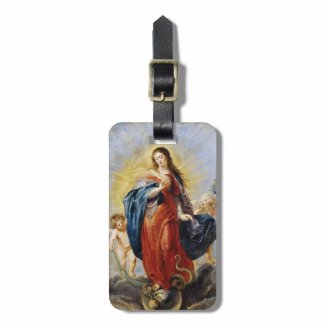 Immaculate Conception Peter Paul Rubens painting Bag Tags