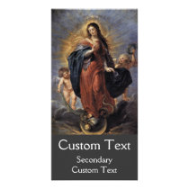 Immaculate Conception Customized Photo Card