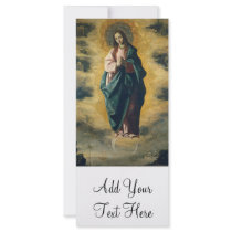 'Immaculate Conception' Rack Card Design