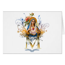 Immaculate Heart of Mary Card