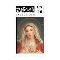 Immaculate Heart of Mary Stamp