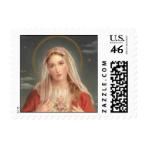 Immaculate Heart of Mary Stamp