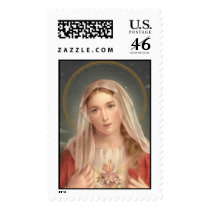 Immaculate Heart of Mary Stamp