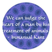 Immanual Kant Animal Rights quote stickers by spiritcircle Immanual Kant Animal Rights quote stickers
