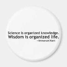 Immanuel Kant Quotation Refrigerator Magnets