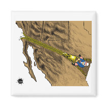 Immigration-color Magnet by ScottNychay Immigration-color Magnet