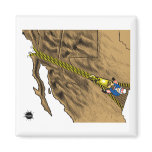 Immigration-color Magnet