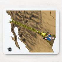 Immigration-color Mousepad by ScottNychay Immigration-color Mousepad