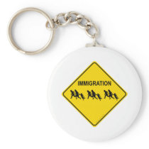 Immigration Crossing Keychain