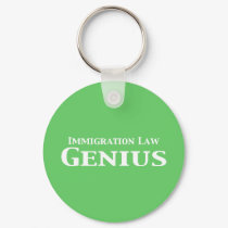 Immigration Law Genius Gifts keychains