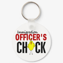IMMIGRATION OFFICER’S CHICK keychains