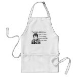 Immunized for Socialization Apron