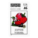 Imp and Strawberry by Sophie Turrel postage by SophieClub Imp and Strawberry by Sophie Turrel postage