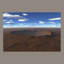 Impact Crater - Poster posters