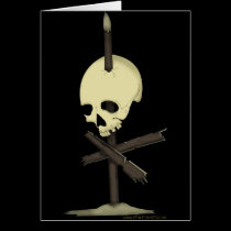 Impaled Skull cards