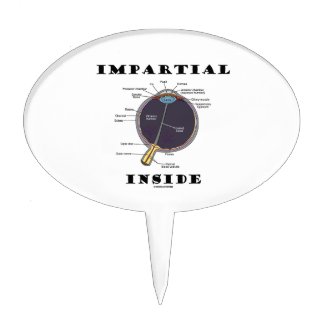 Impartial Eye (I) Inside (Anatomical Eyeball) Cake Pick