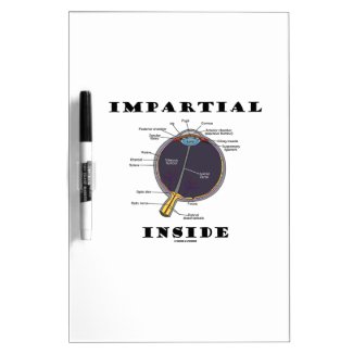 Impartial Eye (I) Inside (Anatomical Eyeball) Dry Erase Boards