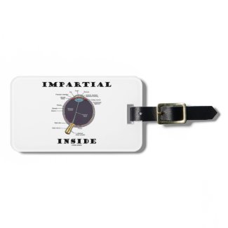 Impartial Eye (I) Inside (Anatomical Eyeball) Luggage Tag