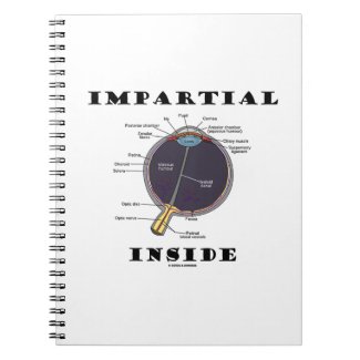 Impartial Eye (I) Inside (Anatomical Eyeball) Note Book