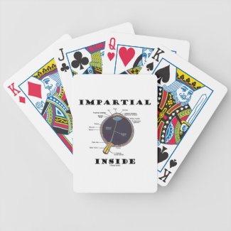 Impartial Eye (I) Inside (Anatomical Eyeball) Bicycle Card Deck