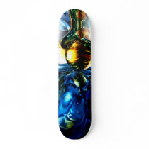 Impassioned Abstract Skateboard